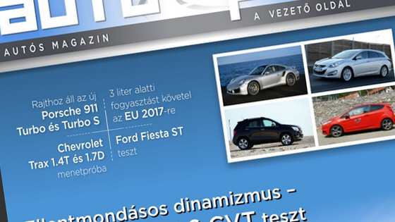 560 lóerő, 3 liter, nyugalom és tombolás - itt az új táblamagazin